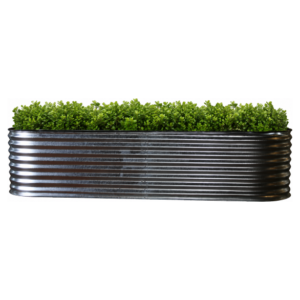 Galvanised Oval Planter