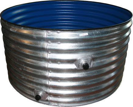 Galvanised Koi Dam
